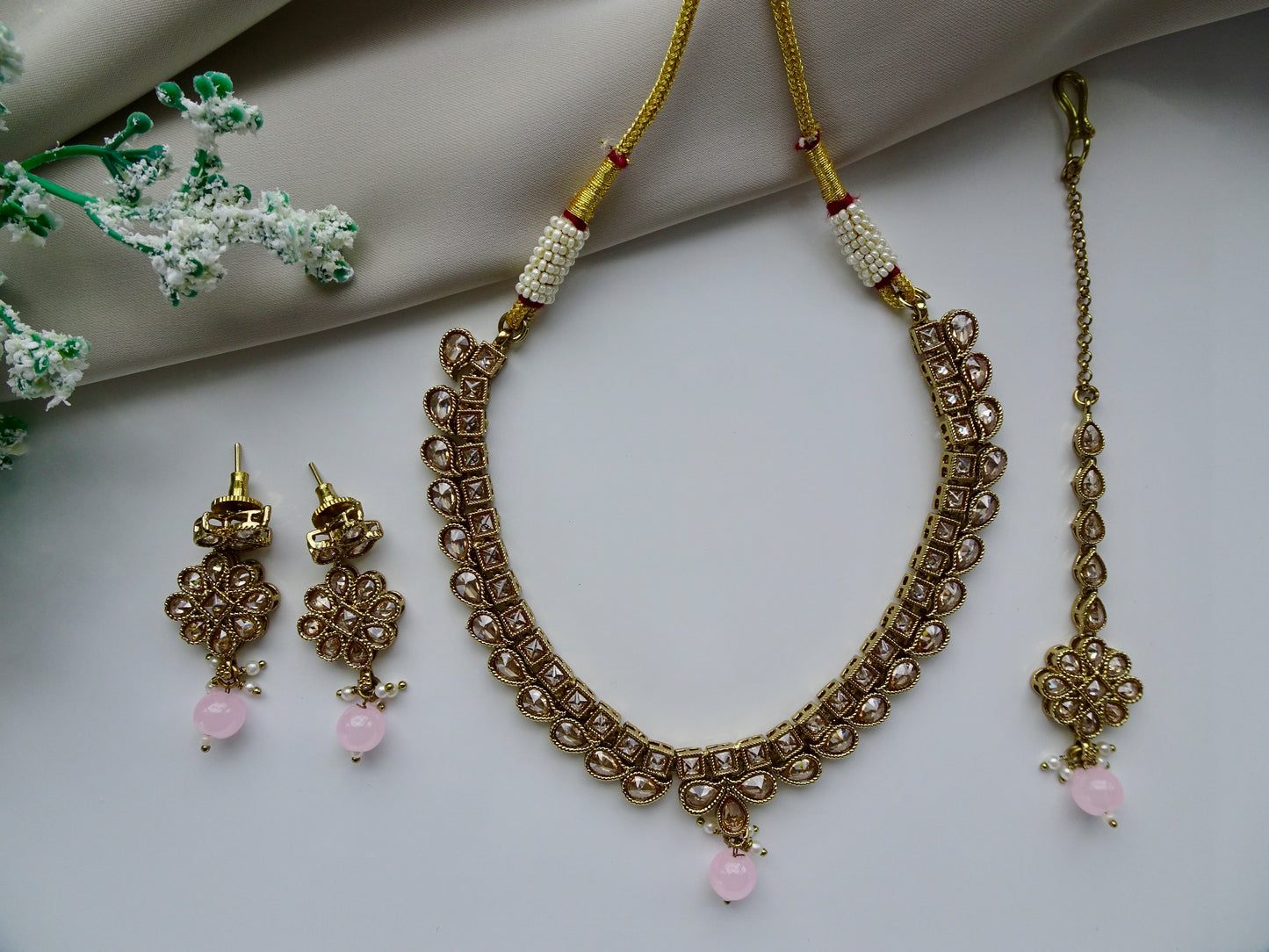 Gold Necklace Set