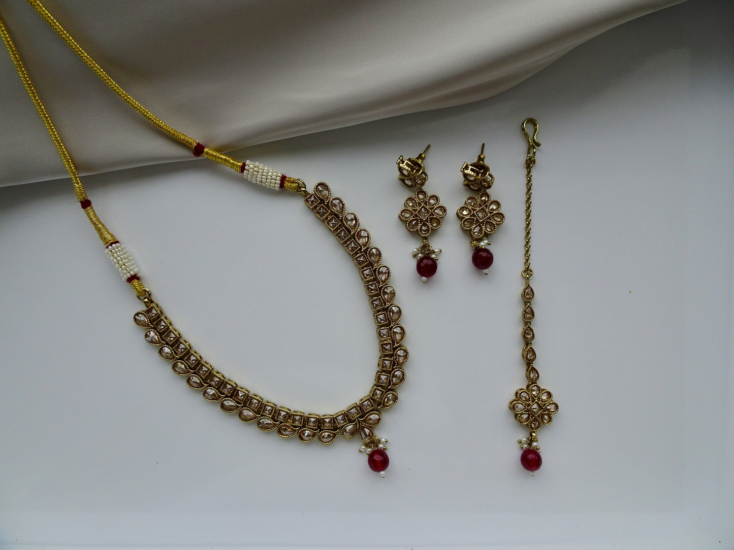 Gold Necklace Set