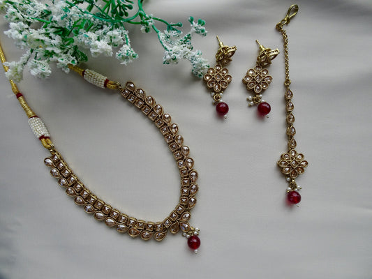 Gold Necklace Set