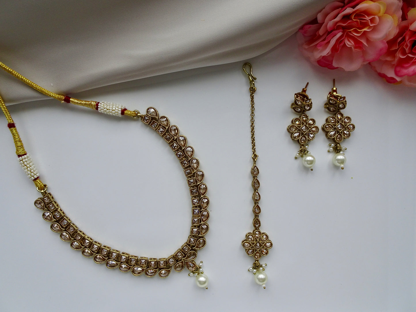 Gold Necklace Set