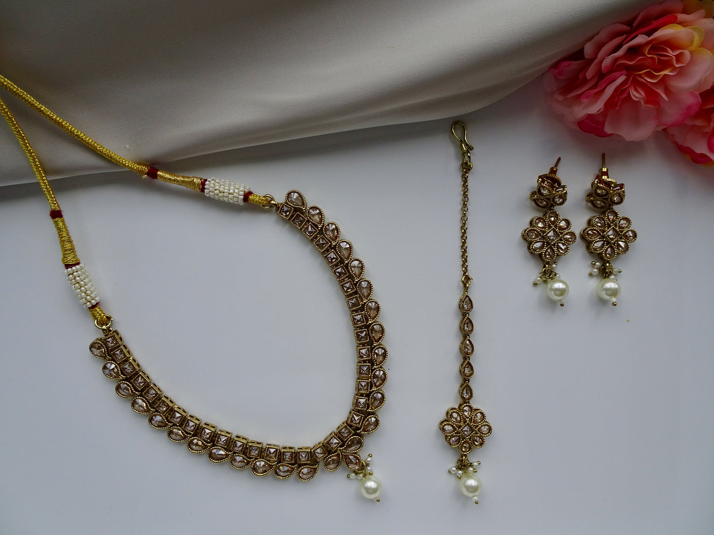Gold Necklace Set